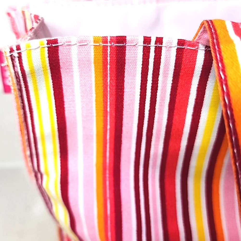 SELF Vibrant Stripped Tote Bag - Picture 4 of 6